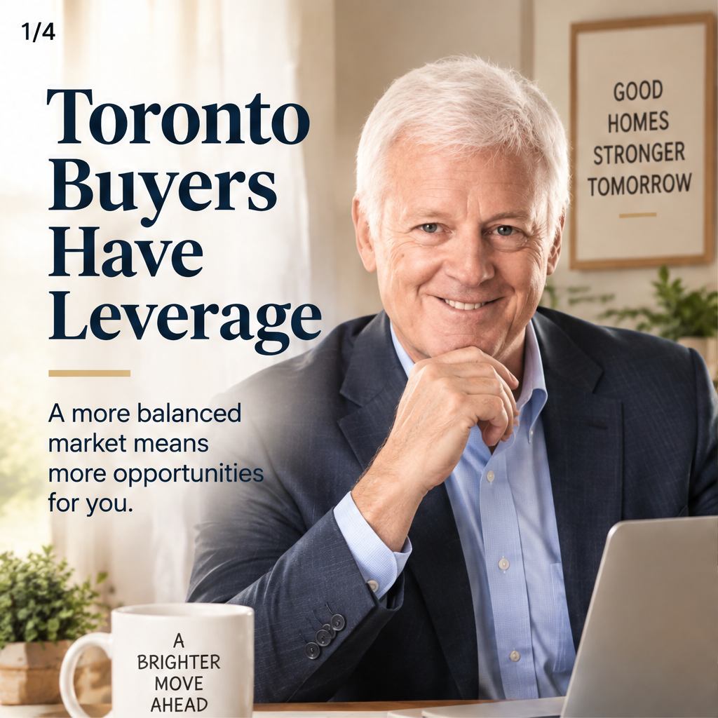 Toronto Buyers Have Leverage: 6 Months of Inventory, 35 Days on Market